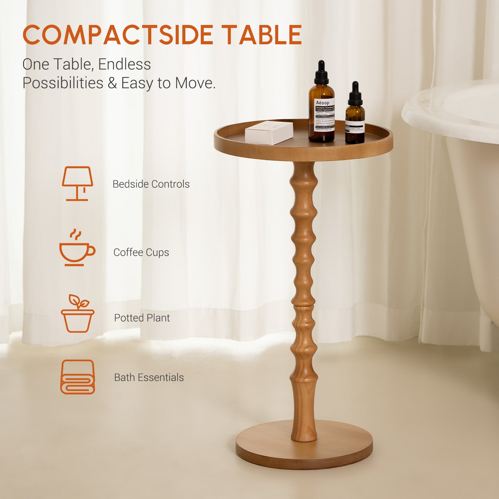 12“ Round Side Table