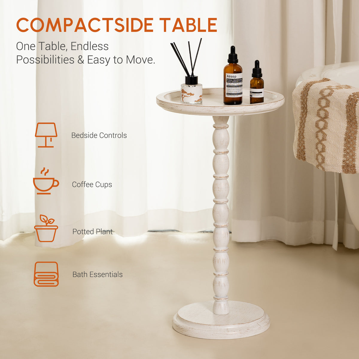 12“ Round Side Table