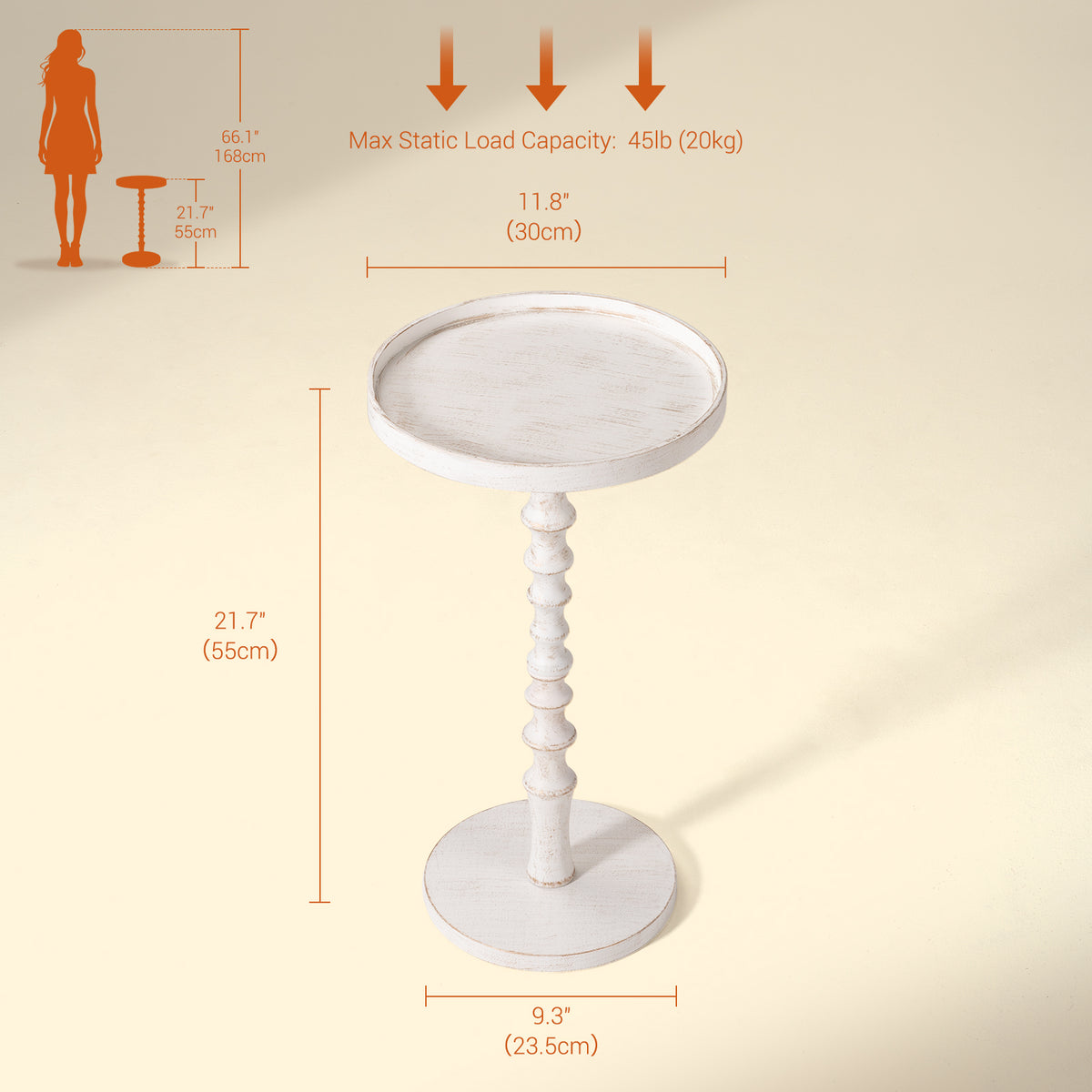 12“ Round Side Table