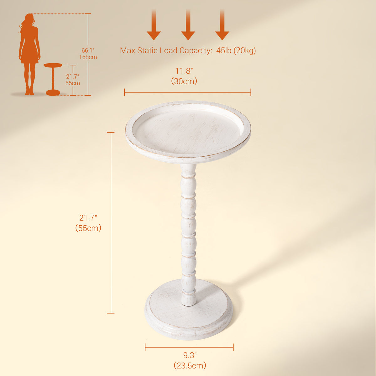 12“ Round Side Table