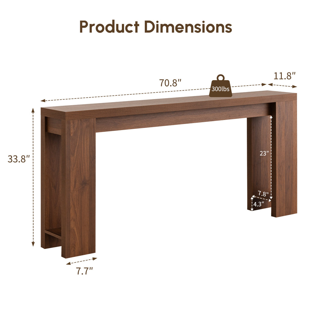 71" Long Console Table