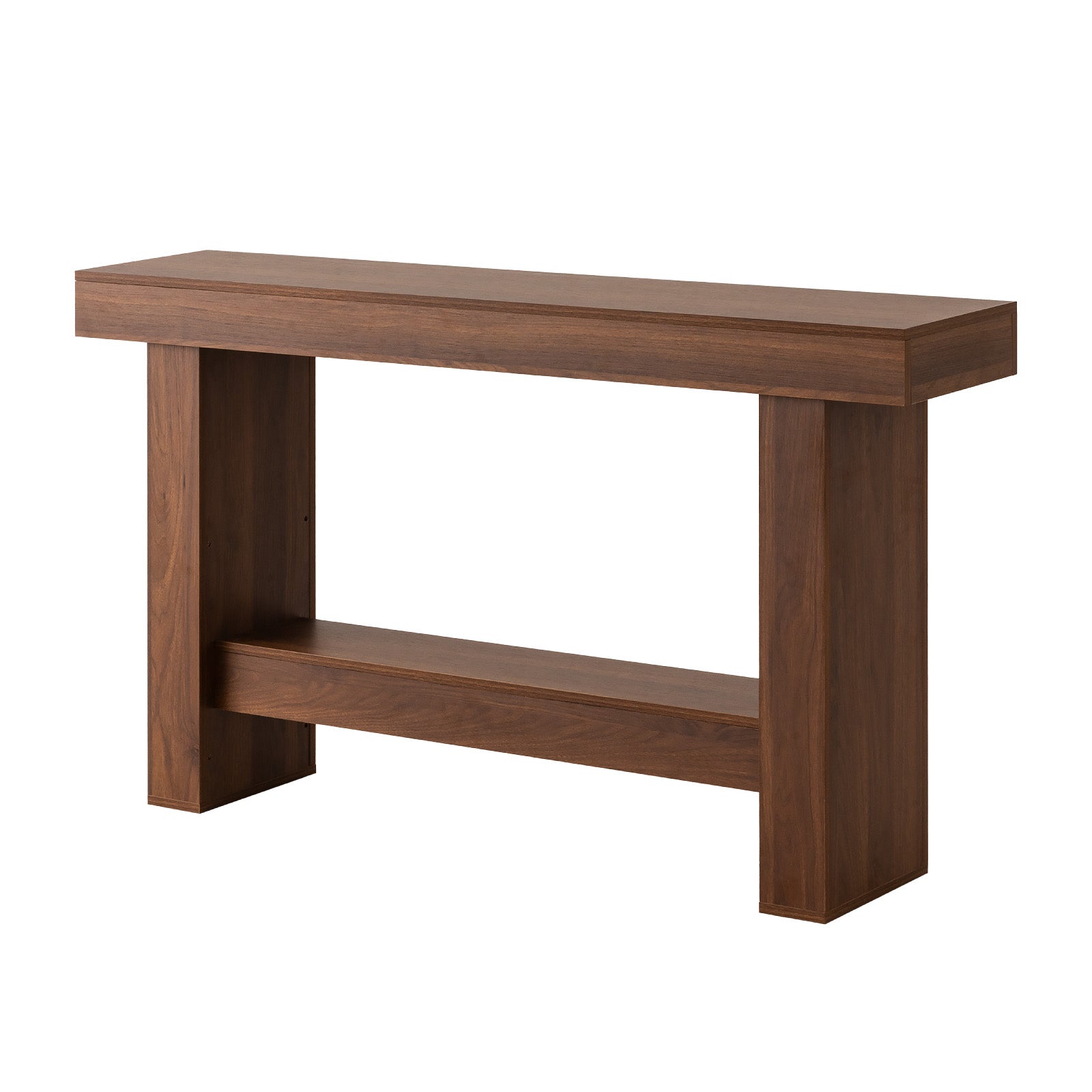 55" Wood Console Table for Hallway